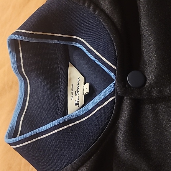 BEN SHERMAN Herringbone Bomber Jacket - Picture 9 of 12